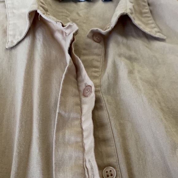 DOROTHY PERKINS cotton linen pant jumpsuit size 6 - Picture 6 of 7